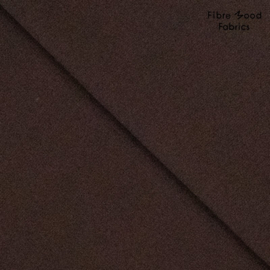 Crepe - Stretch  - Viscose Polyester Mix  - Brown 032