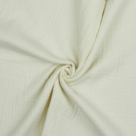 Double Gauze Organic  | Baby Cotton  |  Off White  010