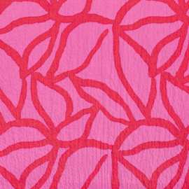 Viscose Crincle - Fuchsia Pink