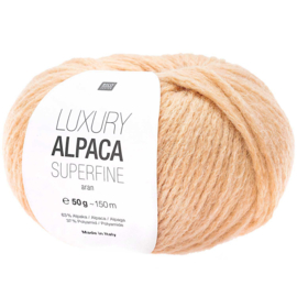 Rico Design - Luxury Alpaca Superfine Aran - Apricot 020