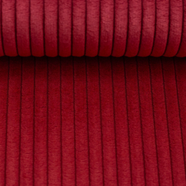 Swafing - Wanja - Brede ribcord - Bekledingstof . Upholstery   - Dark Red 638
