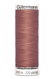 Gutermann garen 200 meter -   Pecan Brown - Mahoniebruin 245