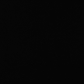 Tricot uni | Organic  | Deep Black 001