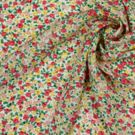 Viscose - Verhees Textiles - Tiny Roses  