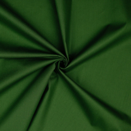 Verhees textiles - Poplin - katoen uni | 043 | forest  green