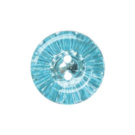 Knoop - Polyester - Glitter - Blue  15mm