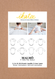 Ikatee | Malmö Bodysuit - Baby 1M/4Y - Paper Sewing Pattern