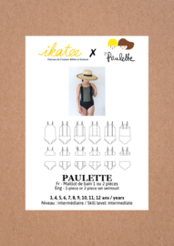 Ikatee Pattern | PAULETTE swimsuit - Girl 3/12
