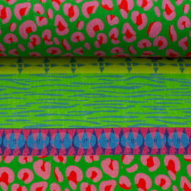 Swafing Katoen - Canvas Soepel   - Wild Stripes - by Bienvenido Colorido 