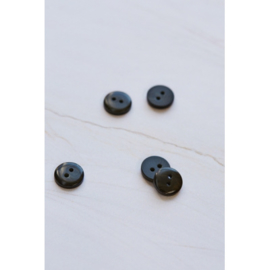 Mind the Maker | 2 - hole Corozo Button - 11 mm - Calm Grey