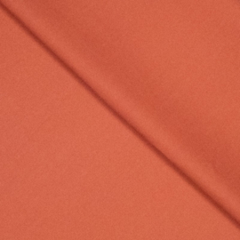 Katoen Elasthan - Woven - Peach Finish  - Mango 194