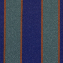 Swafing - Viscose Satijn - Stripes  - Sunday Mood by Cherry Picking  - Cobalt