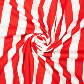 Katoen - Streep - Rood