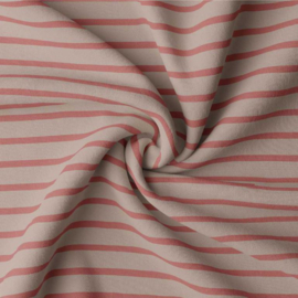 Tricot - Jersey - Stripe  - Pink