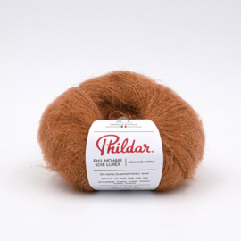 Phil Mohair Soie Lurex - Noisette