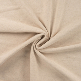 Qjutie - Linen 3 Threads Fleece   - Naturel