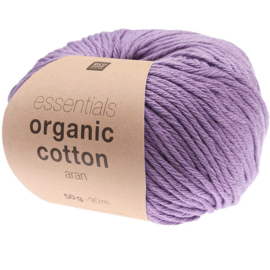 Rico Design - Essentials - Organic Cotton Aran - Lilac 009
