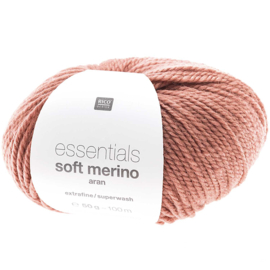 Rico Design - Essentials Soft Merino Aran - Rosewood 021