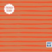 About Blue Fabrics | French Terry | Good Vibes only - Flame Lines