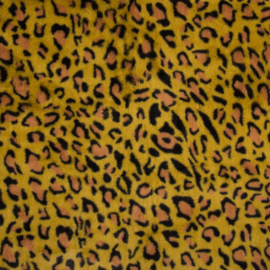 Imitatiebont Leopard -  Ochre - Pink