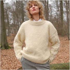 Rico Design - Essentials - Organic Wool Aran - Cream 001