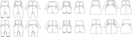 Ikatee Pattern | MADRID jumpsuit / playsuit - Baby 6M/4Y