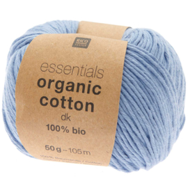 Rico Design - Essentials - Organic Cotton dk - Light Blue 023
