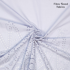 Fibremood  39  - Cotton Embroidery  - Light Blue   - Storm