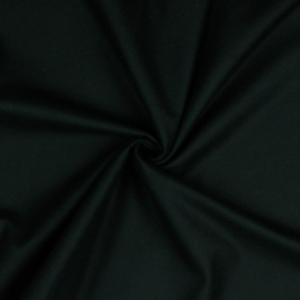 Katoen Flannel - Black