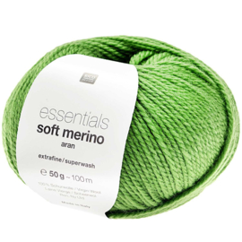 Rico Design - Essentials Soft Merino Aran - Grass Green 052