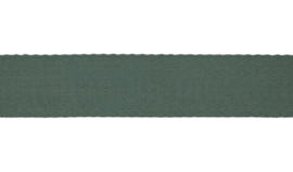 Tassenband Katoen |  Dusty Green   | 4cm breed
