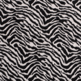 Jacquard Brushed - Zebra Ecru