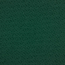 Tricot uni - Wafel - Quilt - Verhees Textiles | Dark Green 032