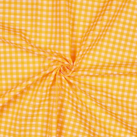 Katoen - Ruit - Neon Orange