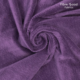 Fibremood - Cleo - Bubble Wash Corduroy 8W - Mulberry Purple