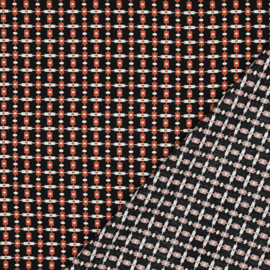 Verhees - LENZING™ ECOVERO™ - Geoprint   - Black Stone