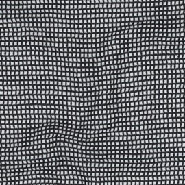 Netstof Gehaakt - Crochet - Black 