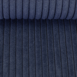 Swafing - Wanja - Brede ribcord - Bekledingstof . Upholstery - Dark Blue 597