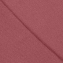 tricot boordstof uni- Old Pink 130