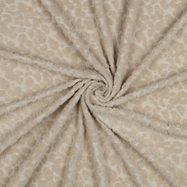 Verhees Textiles - Badstof - Animal Print - Sand