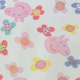 Swafing - Katoen Print - Peppa Pig - Flowers