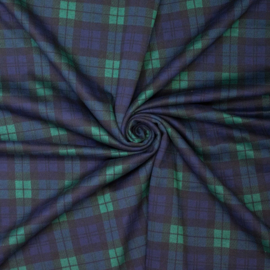 Ruit - Blackwatch Tartan - Viscose - Katoen