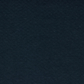 Tricot uni - Wafel - Quilt - Verhees Textiles | Navy Melange 011
