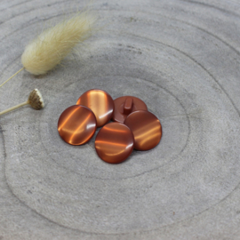 Atelier Brunette | Swing   Buttons |   Chestnut  15 mm