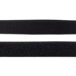 klittenband | zwart  breedte 20 mm