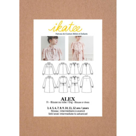 Ikatee Pattern | Alex Blouse or Dress - Kids 3/12Y