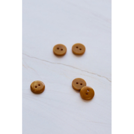 Mind the Maker | 2 - hole Corozo Button - 11 mm - Gold