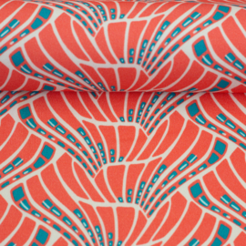 Swafing - Viscose - Vienna - by Bienvenido Colorido - Coral