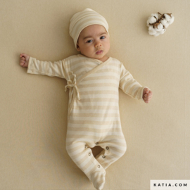 Katia - Purest Cotton Tricot   - Big Stripes  - Organic