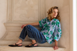 Atelier Jupe - Viscose - Soft Checked Textured Viscose